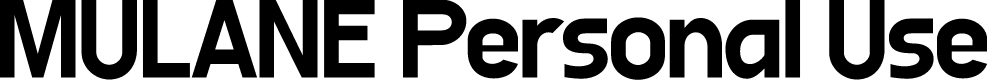 MULANE Personal Use