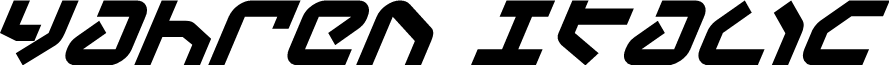 Yahren Italic