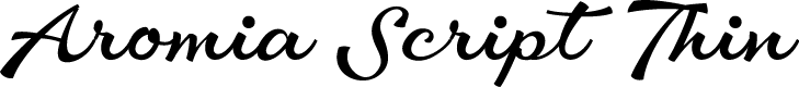 Aromia Script Thin