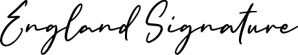England Signature