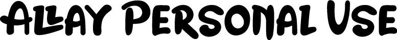 Allay Personal Use
