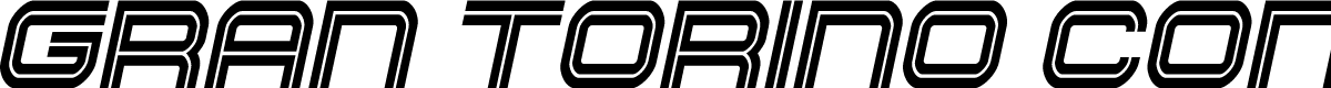 Gran Torino Condensed Italic