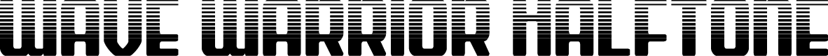 Wave Warrior Halftone