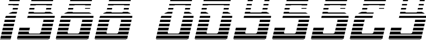 1968 Odyssey Gradient Italic