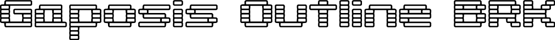 Gaposis Outline BRK
