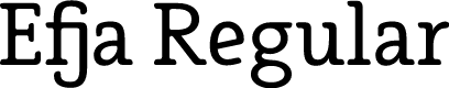 Efja Regular