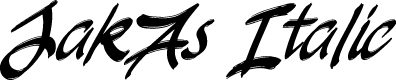 JakAs Italic