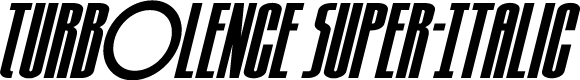 Turb0lence Super-Italic