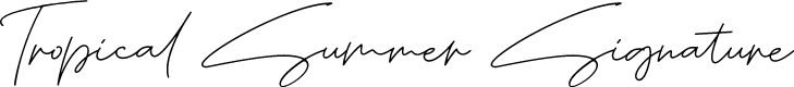 Tropical Summer Signature