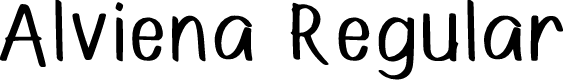 Alviena Regular