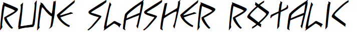 Rune Slasher Rotalic