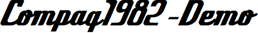 Compaq1982-Demo