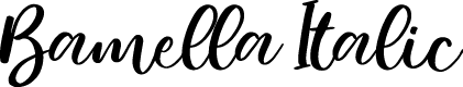 Bamella Italic