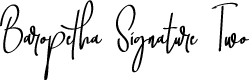 Baropetha Signature2