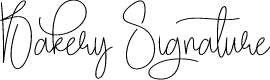 Bakery Signature