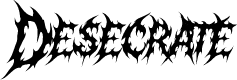 Desecrate Italic