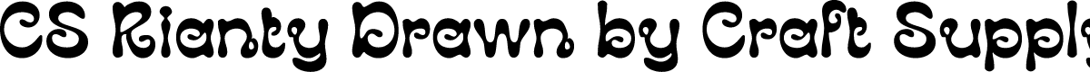 CSRiantyDrawn-Regular Demo