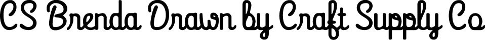 CSBrendaDrawn-Regular Demo