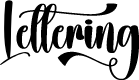 Lettering