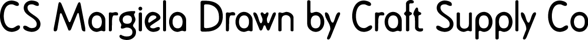 CSMargielaDrawn-Regular Demo