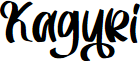 Kaguri - Personal Use