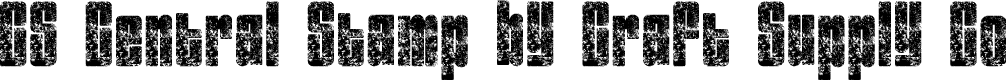 CSCentralStamp-Regular Demo