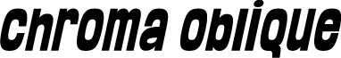 Chroma Oblique