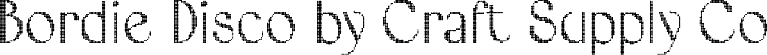 Bordie Disco Demo Regular
