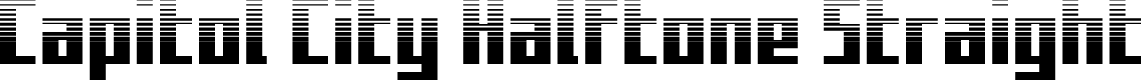 Capitol City Halftone Straight