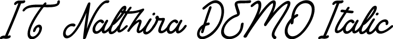 IT Nalthira DEMO Italic