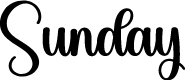 Sunday