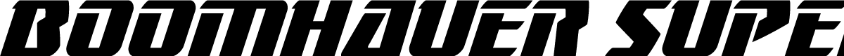 Boomhauer Super-Italic