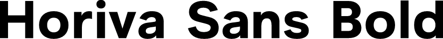 Horiva Sans Demo Bold
