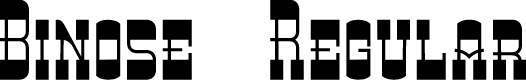 Binose Regular