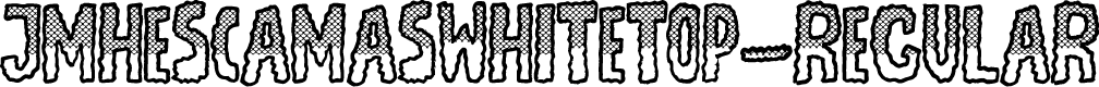 JMHEscamasWhiteTop-Regular