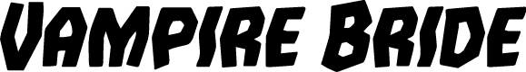 Vampire Bride Bold Italic