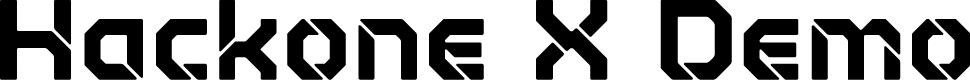 Hackone X02 Demo