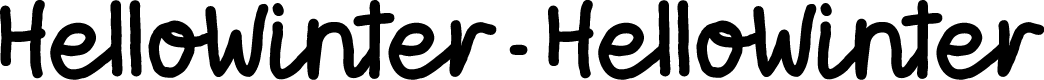 HelloWinter-HelloWinter