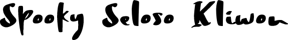 Spooky Seloso Kliwon