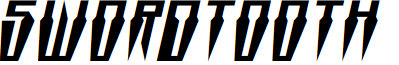 Swordtooth Expanded Italic