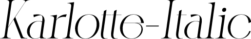 Karlotte-Italic