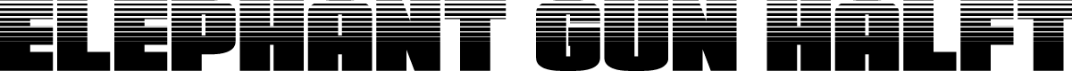 Elephant Gun Halftone