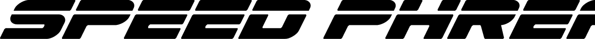 Speed Phreak Condensed Italic