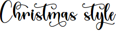 Christmas Style - Personal Use