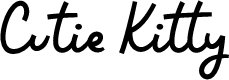 Cutie Kitty
