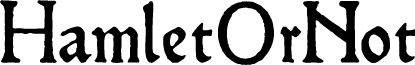 HamletOrNot