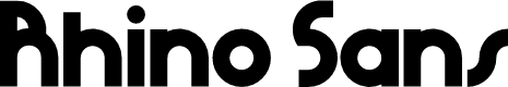 Rhino Sans Personal Use