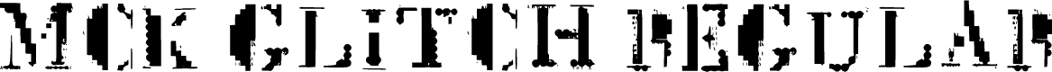 Mck Glitch Regular