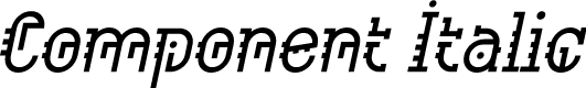 Component Italic