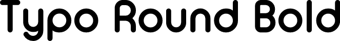 Typo Round Bold Demo